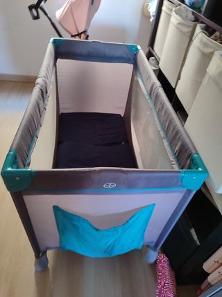 Cuna de viaje con colchon