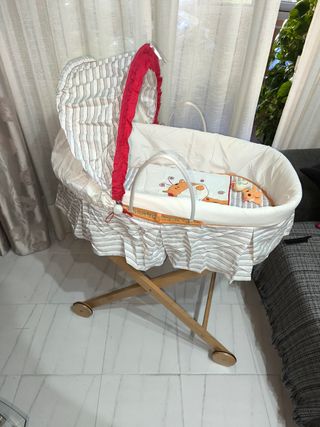 Moisés o mini cuna con capota