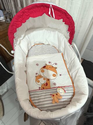 Moisés o mini cuna con capota