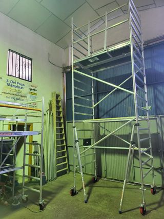 Andamio de aluminio homologado