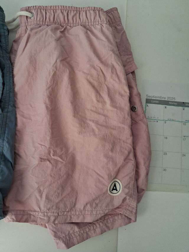 Bañadores Álvaro Moreno Talla M (Azul y Rosa)