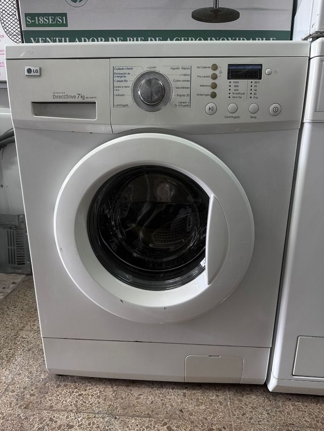 Lavadora LG 7kg garantía transporte 