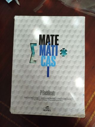 Matemáticas I 1º Bachillerato