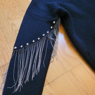 Chaqueta Meisie con flecos