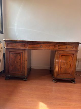 Escritorio Antiguo Siglo XIX Madera