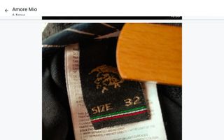 Pantalón pitillo negro vaquero