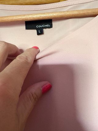 Blusa rosa elegante