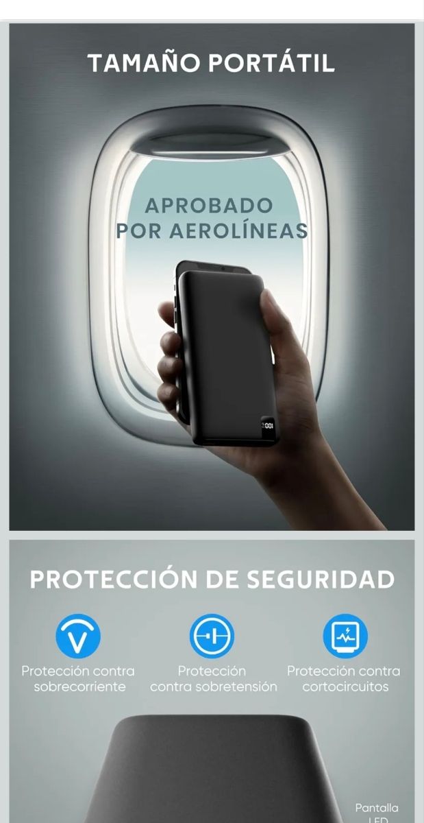 ADD TOP Power Bank Portátil