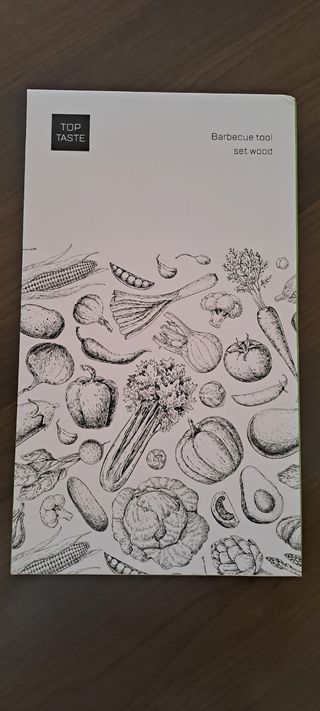 Set Barbecue Top Taste Legno