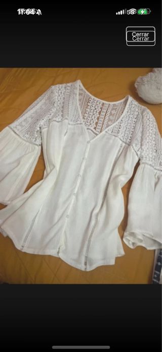 Blusa Mujer Manga Larga