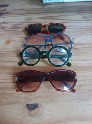 Lote de gafas de sol y graduado