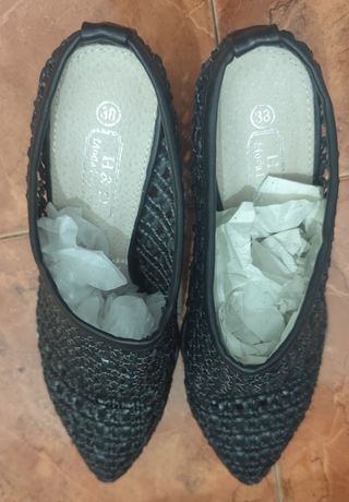 ‼️ PRECIO NO NEGOCIABLE ‼️ 
Zapatos de tacón negro