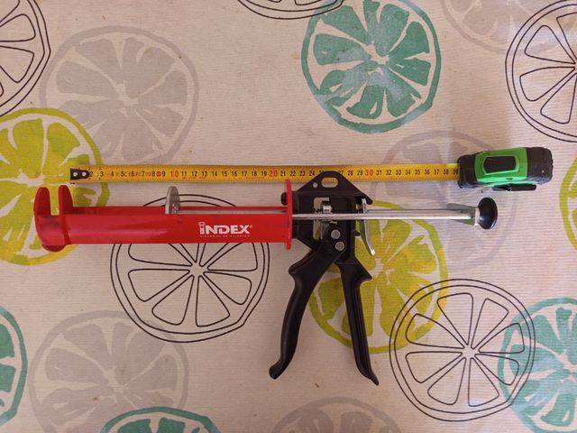 Pistola tacos químicos Index