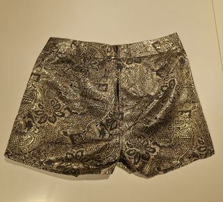 Falda-pantalón dorada nueva Talla M