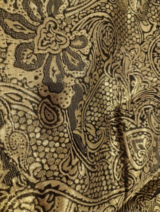 Falda-pantalón dorada nueva Talla M