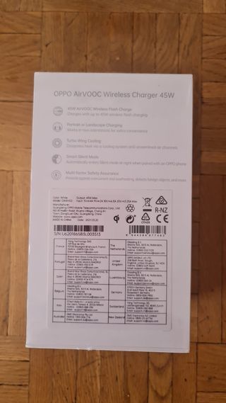 Caricatore wireless Oppo AirVOOC 45W