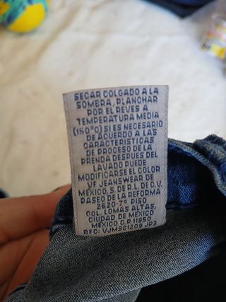 Pantalón Lee Original Hecho en México Talla 38