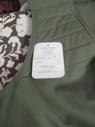 Chaleco de caza verde