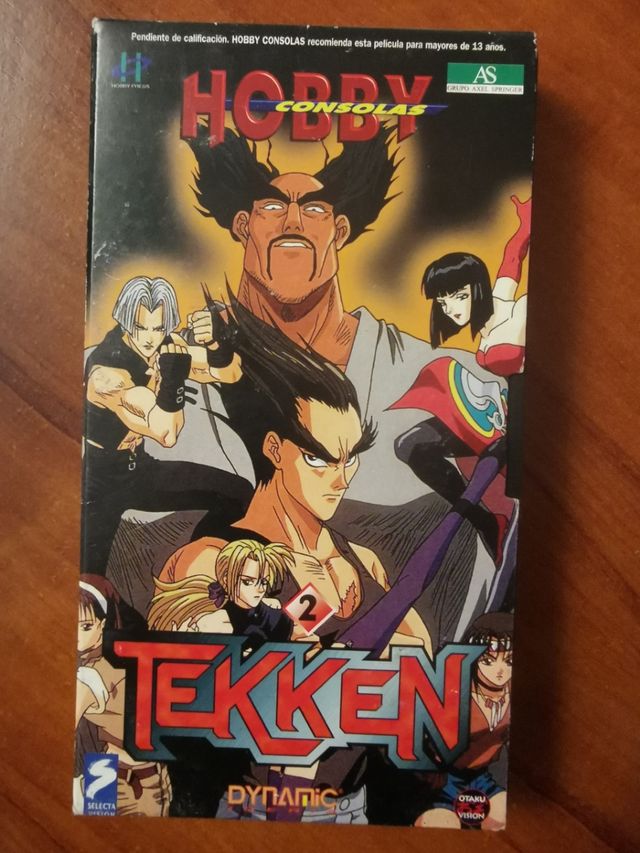Películas VHS Tekken 1 y 2