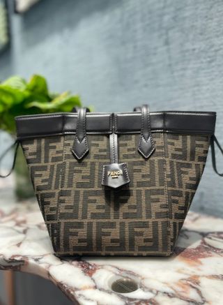 Bolso Fendi Original Beige/Marrón