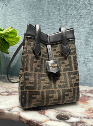 Bolso Fendi Original Beige/Marrón