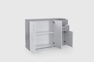 Cómoda Aparador Joana 3 Puertas y 2 Cajones