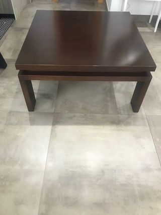 Mueble TV y mesa de madera