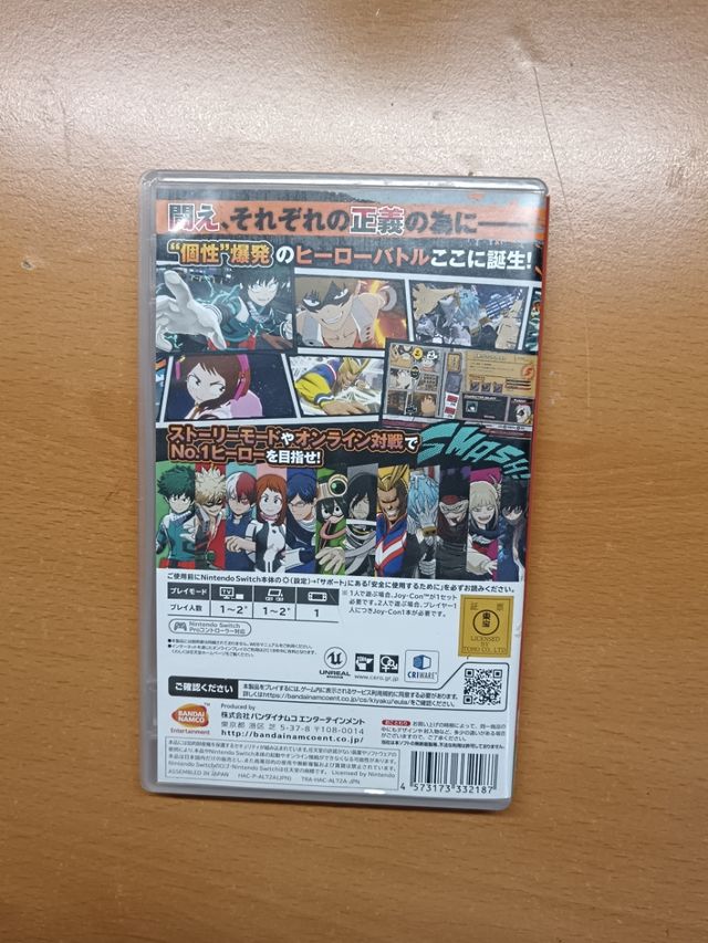 My Hero Academia: One's Justice Switch 🇯🇵