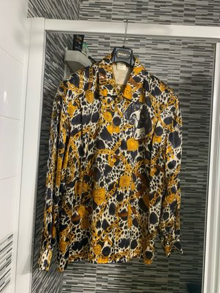 Camisa Seda Vintage Escada Talla L