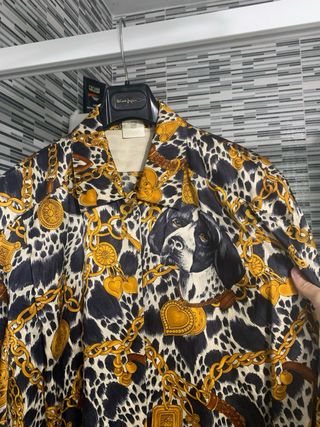 Camisa Seda Vintage Escada Talla L