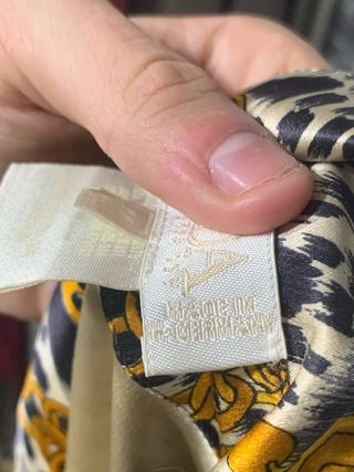 Camisa Seda Vintage Escada Talla L