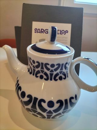 Cafetera Sargadelos Azul y Blanca