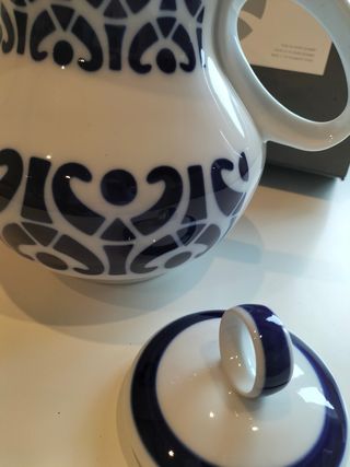 Cafetera Sargadelos Azul y Blanca