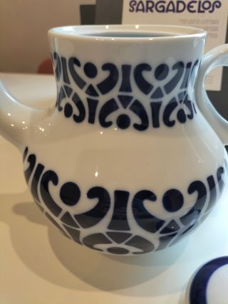 Cafetera Sargadelos Azul y Blanca