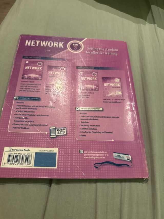 Network 3ºeso. Woorkbook Cataluña 2019