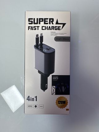Cargador para coche carga rapida