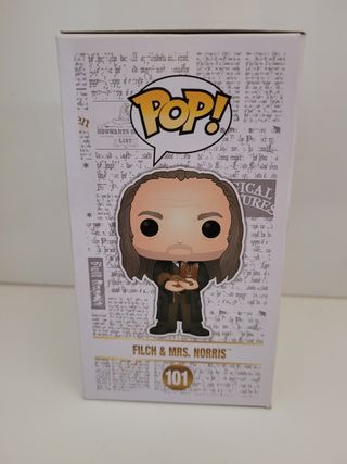 Funko Pop! Harry Potter Filch & Mrs. Norris 101