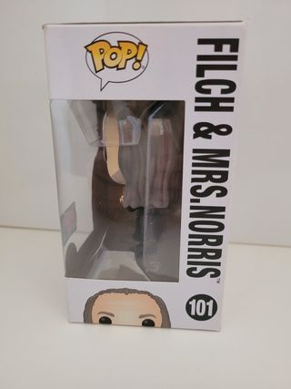 Funko Pop! Harry Potter Filch & Mrs. Norris 101
