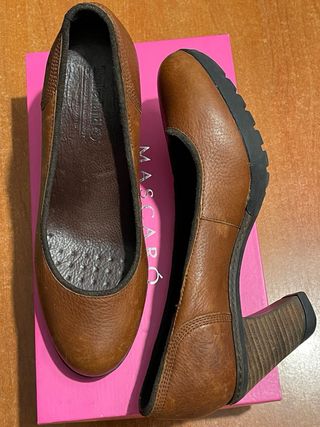 Zapatos de piel Timberland talla 39