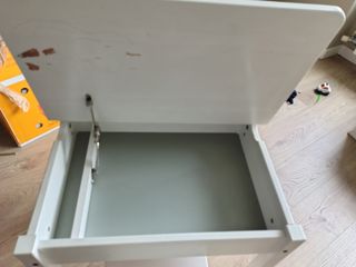 Escritorio y silla infantil blanco Ikea