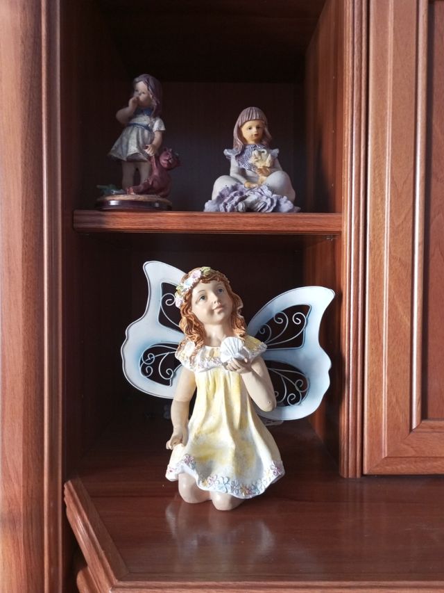 3 Figuras decorativas de cerámica