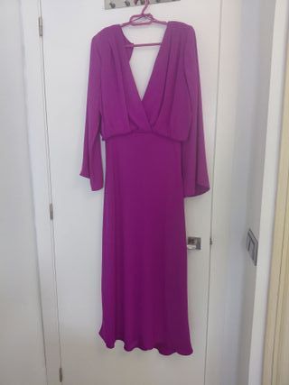 Vestido Bugambilla Zara Talla M