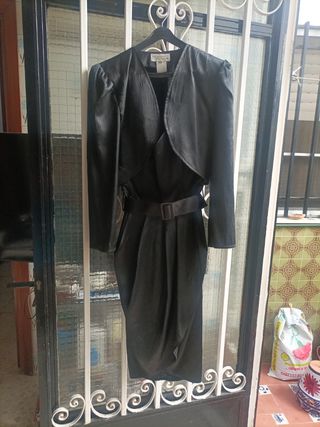 Traje negro fiesta mujer talla XS