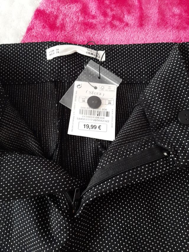 Pantalón Sfera Negro Talla M