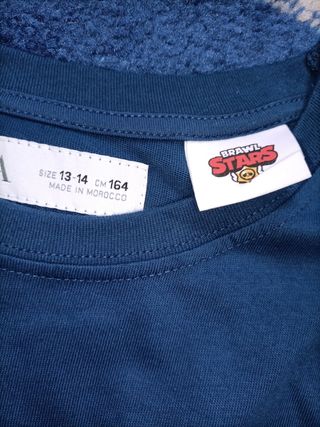 Camiseta Zara Niño Brawl Stars T.164