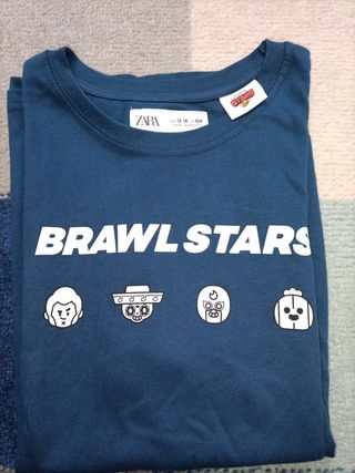 Camiseta Zara Niño Brawl Stars T.164