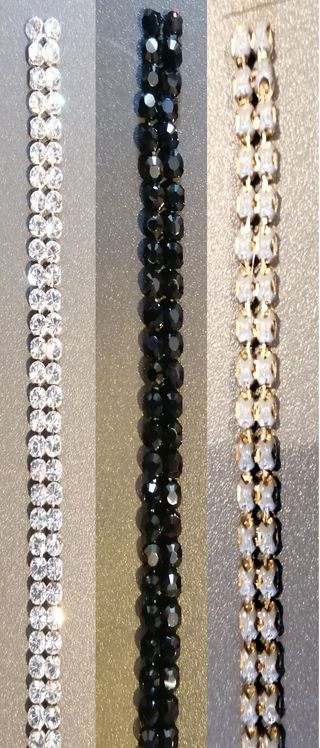 CADENAS DE CRISTALES SWAROVSKI. PRECIO/M