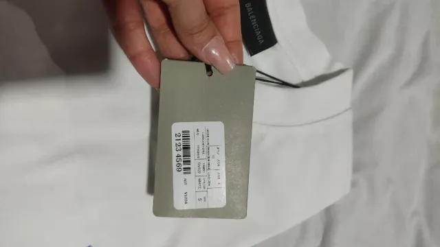 Balenciaga SS23 NYSE T-Shirt Oversize Branca