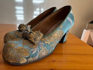 Traje Fallera Artesano + zapatos  Moncada 1977