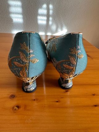 Traje Fallera Artesano + zapatos  Moncada 1977
